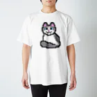 ねころぽん【ドット】のラグドール　 Regular Fit T-Shirt