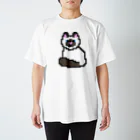 ねころぽん【ドット】のラグドール Regular Fit T-Shirt