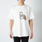 Narcissusのスマホ依存症 スタンダードTシャツ