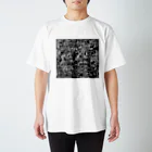Monochromaのゼンタングル2 Regular Fit T-Shirt