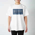 物理学系おじさん しゅんちゃんのみずべのとり Regular Fit T-Shirt