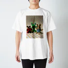 Noburinpurinのカエル君とお友達 Regular Fit T-Shirt