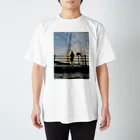 Aityのマリゾンの夕日 Regular Fit T-Shirt