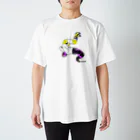 アカツキ@味のプロレスの魔神風車 Regular Fit T-Shirt