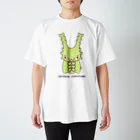 akari🌼虫デフォルメ作家のオオムラサキくん【キュートキャタピラーズ】 Regular Fit T-Shirt