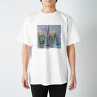 70.s popsのくりーむそーだ スタンダードTシャツ