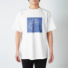 みなさんのおかげさま車椅子自由人/森居祐木／もりっち／R Nらっち♪のぐるぐる スタンダードTシャツ