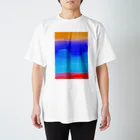 >>>>> Abstractive SERIES <<<<<のwave Regular Fit T-Shirt