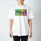 penguininkoのHappiness dancing グラデversion③ Regular Fit T-Shirt