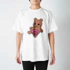 貝柱のちぎれくまちゃん2 Regular Fit T-Shirt