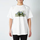 木林きききのPickup Scooter 250cc 前グリーン Regular Fit T-Shirt