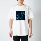 hisashikojimaのナイトフォト（お台場） Regular Fit T-Shirt