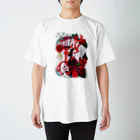 翠色の眼鏡の鳥居と狐姫 Regular Fit T-Shirt