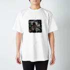 yumi81japanのyou and me Regular Fit T-Shirt