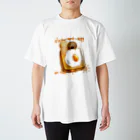 muya's shopのsloth breakfast Regular Fit T-Shirt