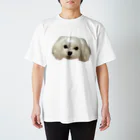 MaisonDeMalteseのMaltese Face スタンダードTシャツ