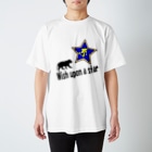 PY Kobo Yuko’ｓ Galleryの【開運祈願】星に願いを！ Wish upon a star! 寅年生まれ守護梵字タラーク Regular Fit T-Shirt