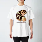 akari🌼虫デフォルメ作家のアオバセセリちゃん【キュートキャタピラーズ】 Regular Fit T-Shirt