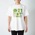 saito_yoko_illustrationの山の幸＿山菜Ver.Tシャツ Regular Fit T-Shirt