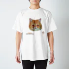 猫カフェラグドール（大阪難波）の中辛つぶたろう🥯 スタンダードTシャツ