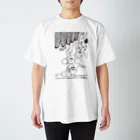 【Yuwiiの店】ゆぅぅぃーのうさ恋★白黒に〠恋してる Regular Fit T-Shirt