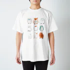 ももろ のふくろうさん スタンダードTシャツ