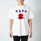 NIKORASU GOのタコ スタンダードTシャツ