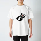 meimeimeitanのお手上げパンダ Regular Fit T-Shirt