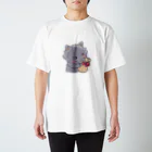 ノアオオカミのオオカミのウルフル スタンダードTシャツ