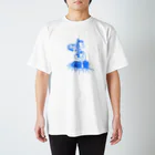 国宝東京 Primary-Tokyoのカミナリ あお Regular Fit T-Shirt