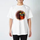 cosmicatiromのおひつじ座 パターン2・フルカラー Regular Fit T-Shirt