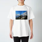 ∠続・やまいもとろろの燕岳の風景写真Tシャツ スタンダードTシャツ