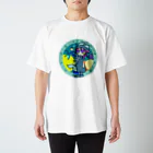 cosmicatiromのうお座 パターン2・フルカラー スタンダードTシャツ