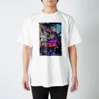 WoooDaliのshibuya wall art wooodali Regular Fit T-Shirt