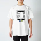 社会不適合者のステータスTシャツ【水、光】 スタンダードTシャツ