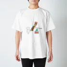 ゆこのバケ太郎と小鳥のソーちゃん♪ Regular Fit T-Shirt