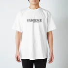 ヒデキン・ショップのEXISTENCE BLACK スタンダードTシャツ