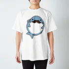 鮫処 祭のぽっちゃり ちょび髭鮫 Regular Fit T-Shirt