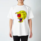 ビビットカラーアイテムズのヒトツ目くん(黄色) Regular Fit T-Shirt