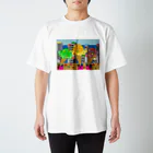 Blupiggの踊るアイスクリームA スタンダードTシャツ