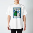 皇帝ペンギンのペンペンのRarePepe【No Boder Pepe】 Regular Fit T-Shirt