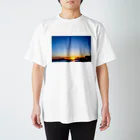 サニーデイ.1dayのSunset湘南（七里ヶ浜） Regular Fit T-Shirt