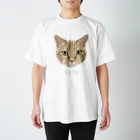 みきぞーん｜保護猫 ミッキー画伯と肉球とおともだちのpote Regular Fit T-Shirt