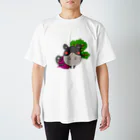 なちゅの小屋のデグーマウスのどんぐりくん Regular Fit T-Shirt