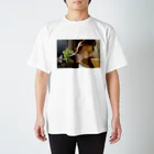 Vincent Bowwowの薄明光線ビンセントくん Regular Fit T-Shirt