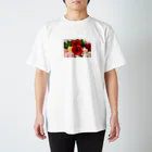 あなただけのオリジナルグッズショップの華やかなバラ スタンダードTシャツ