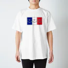 ハナのお店のトリコロールなトラ Regular Fit T-Shirt