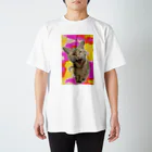 彼岸87のももたくんのあくび Regular Fit T-Shirt