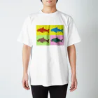 鮫ゑ〜〜のどこか切ないサメ アーティスト風ver. Regular Fit T-Shirt