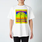 ✨🌈✨ユラクラカン🇯🇵 ✨🌈✨の🌟🌈USAMEITA! rainbow🌟yellow gold🌈🌟 スタンダードTシャツ